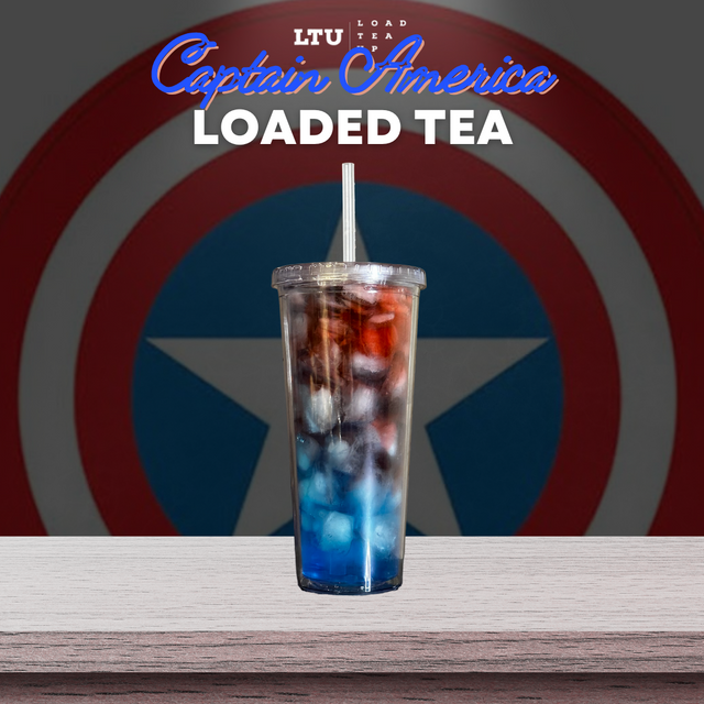 Our Version of Captain America LOADED TEA – Load Tea Up