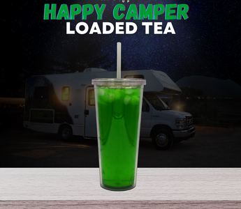 Our Version of Happy Camper LOADED TEA 🍌🍍💙
