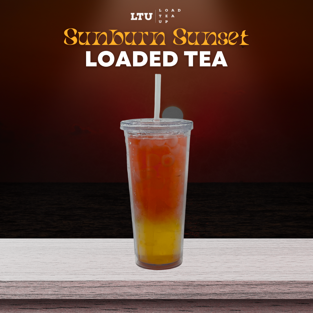 Our Version of Sunburn Sunset LOADED TEA 🍓🍑