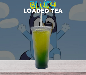 Our Version of The Bluey LOADED TEA🍍💙🥥