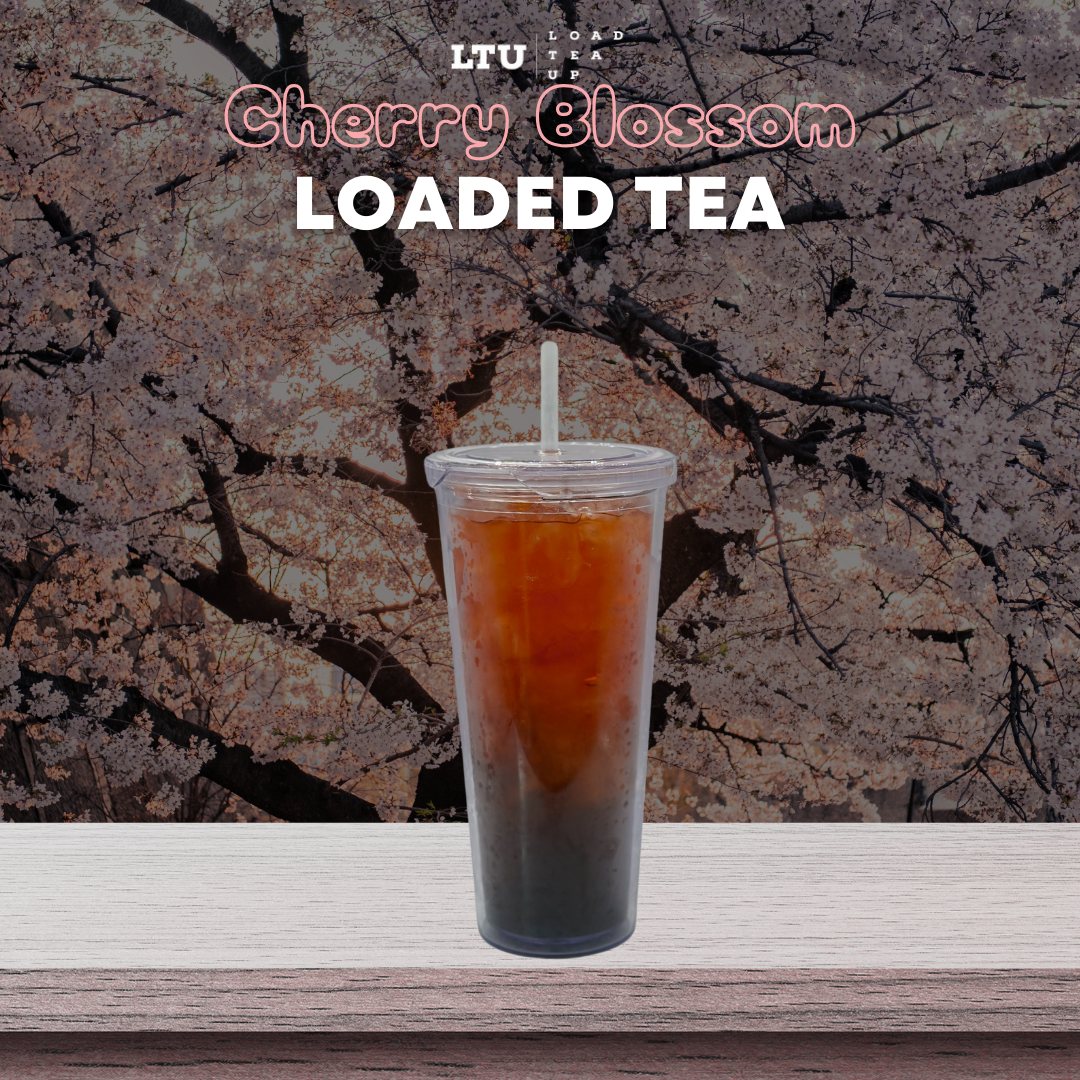 Our Version of Cherry Blosson LOADED TEA 🌸🌸🍊🍓🥝💙 – Load Tea Up