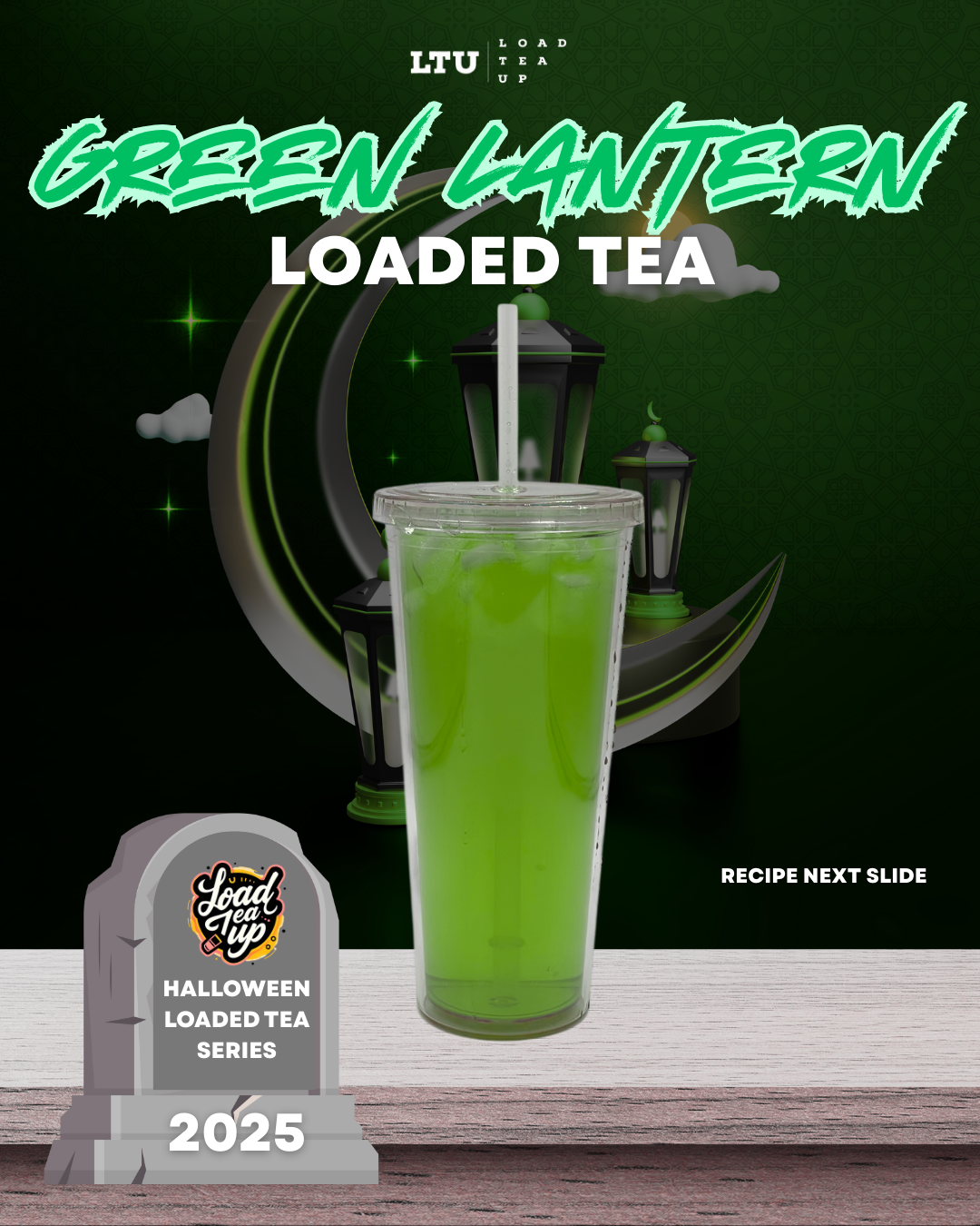Our Version of Green Lantern Loaded Tea Recipe