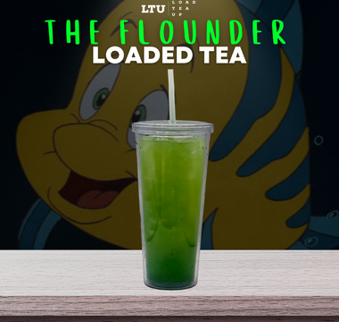 Our Version of The Flounder LOADED TEA🐠🍋💙💚🥥🍍