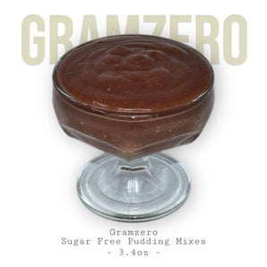 GramZero Sugar Free Instant Pudding Mix - 8 Serves (12g)