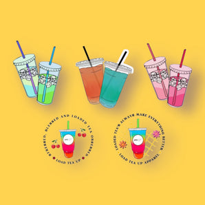 Loaded Tea Stickers Mixed Pack