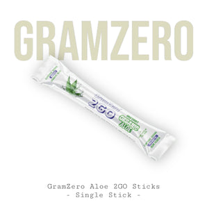 GramZero Organic ALOE 2GO Sticks - Instant Active Aloe Mix