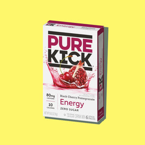 Pure Kick Singles To Go Powdered Energy 6 Sticks