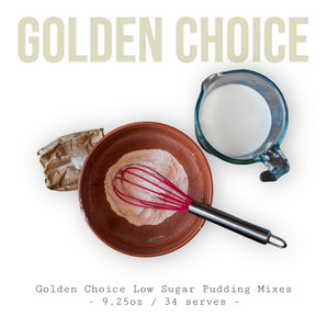 Golden Choice Gage Low Sugar Pudding Mix - 34 Serves (8g)