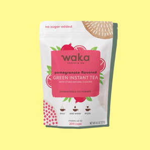 WAKA Flavoured Green Instant Tea - Discounted