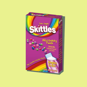 Skittles Singles To Go Powdered Drink Mix 6 Sticks