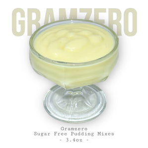 GramZero Sugar Free Instant Pudding Mix - 8 Serves (12g)