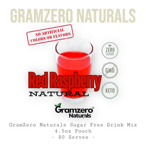 Gramzero Naturals Sugar Free Drink Mix 4.5oz