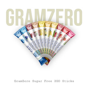 GramZero Sugar Free 2GO Sticks