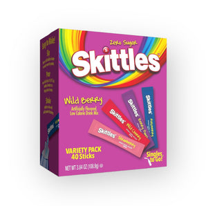 Skittles Singles To Go Powdered Drink Mix 40 Sticks