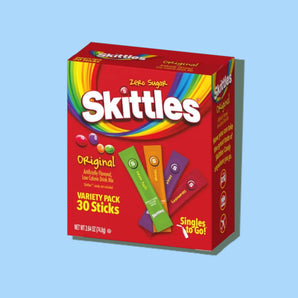 Skittles Singles To Go Powdered Drink Mix 30 Sticks