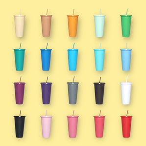 Coloured Tumbler's